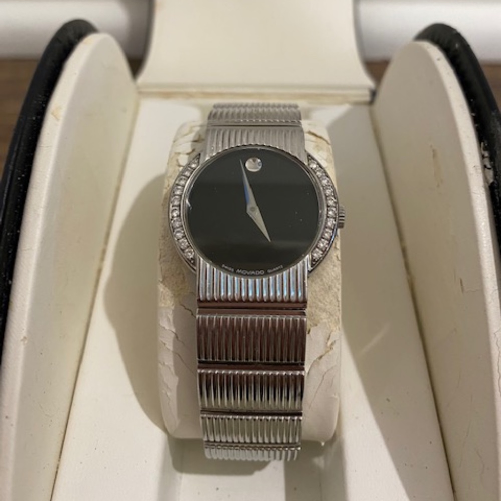 Genuine Movado Diamond Stainless Women's Watch